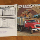 1970 Chevrolet kuorma-auto esite - 16 siv - jenkkirekka - pikkukuva 1