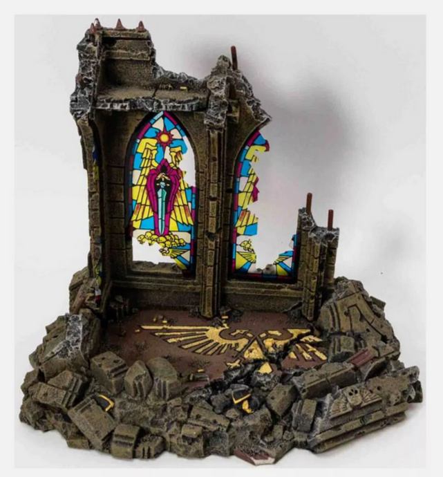 GW WARHAMMER 40k CHAPEL OF SANCTUARY - HEAD HUNTER STORE.