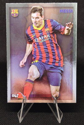 2014-15 Mundicromo Lionel Messi Silver Foil