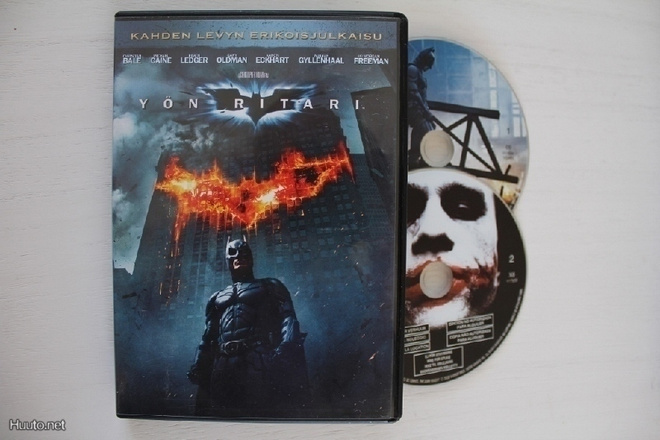 THE DARK KNIGHT - YÖN RITARI (2008) -DVD -2 levyn erikoisjul