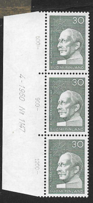 Nortamo 100v 1960 (LAPE 3x520) ** numerorivilö