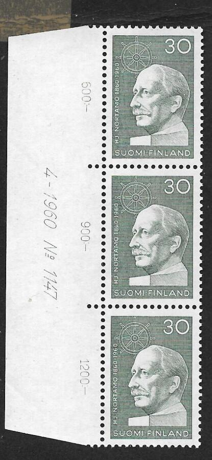 Nortamo 100v 1960 (LAPE 3x520) ** numerorivilö