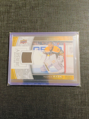 Tuukka Rask - 13-14 UD Game Jersey