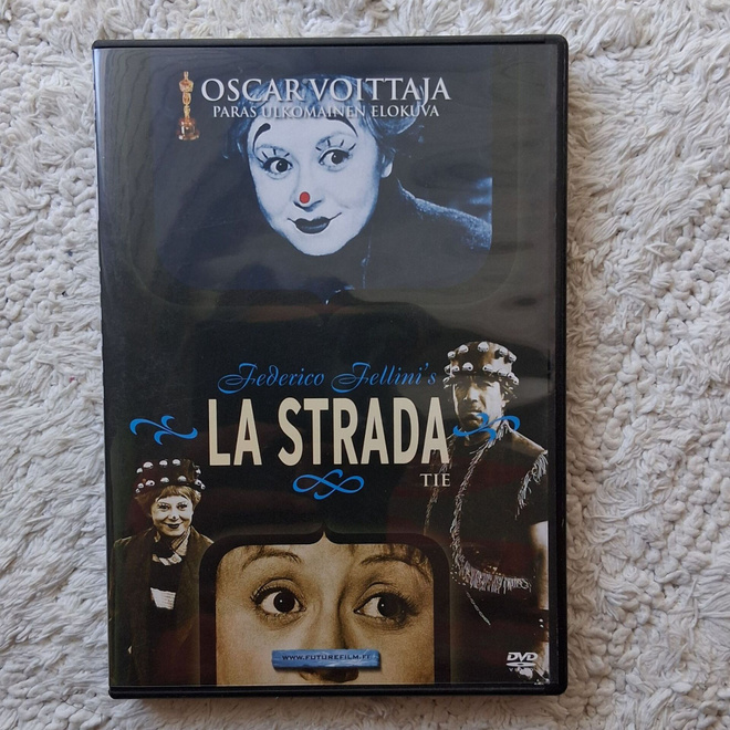 Tie - La Strada (1954), DVD. Ohj. Federico Fellini