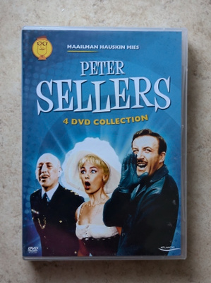 Peter Sellers 4 dvd kokoelma