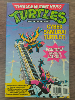 TURTLES 7/1995 (Sarjakuvamuoveissa)