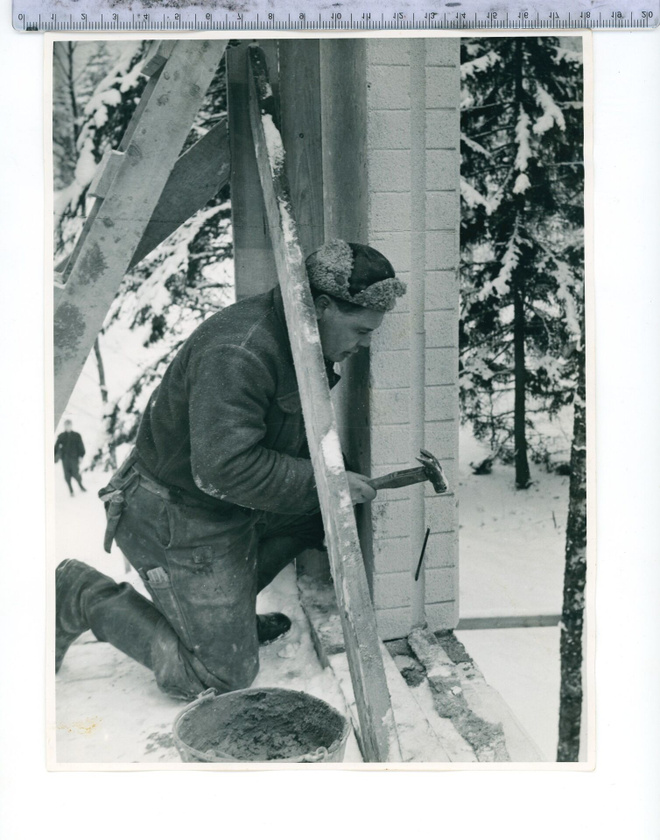 Poikamieshotelli 1955 Vuosaari  Nordsjö-Kallvik Vuosaari