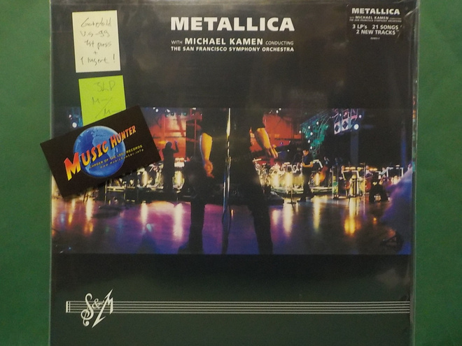 METALLICA WITH MICHAEL KAMEN..- S&M - US 1999 M-/M- 3LP
