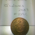 Costa Rica 25 colones 2007, km#229C - pikkukuva 2