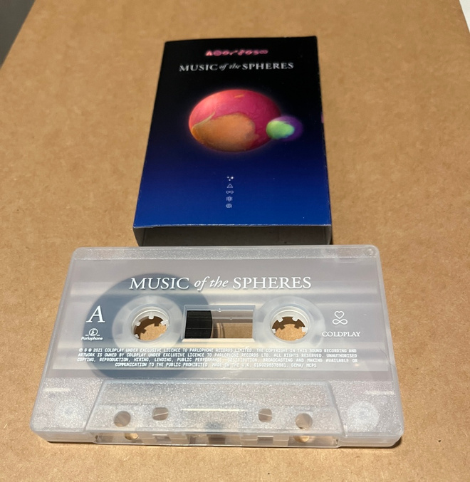 Coldplay - Music of Spheres c-kasetti