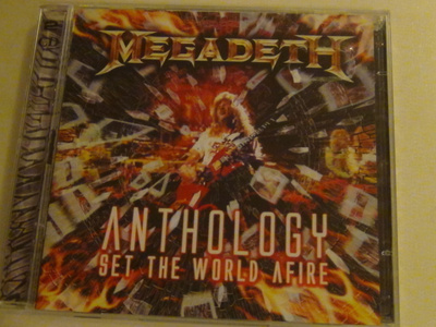 Megadeth Anthology set the world afire 2cd muoveissa EU 2008
