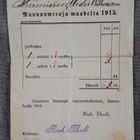 Ruununvero kuitti 1915, Tampere ruununverokonttori - pikkukuva 1