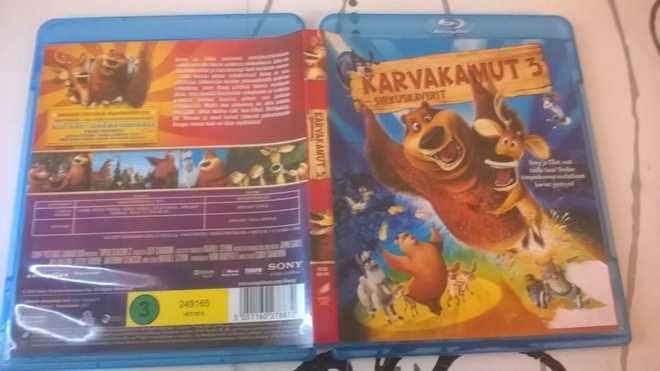 karvakamut 3 - sirkuskaverit (blu-ray)