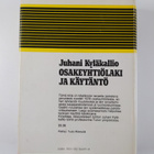 Juhani Kyläkallio : Osakeyhtiölaki ja käytäntö - pikkukuva 2
