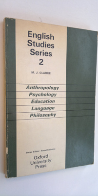 M. J. Clarke : English Studies Series 2 : Anthropology, P...
