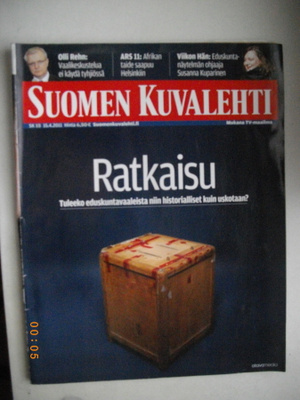 Suomen Kuvalehti Nro 15/2011 (30.9)