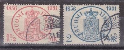 1931 postimerkki 75 vuotta.