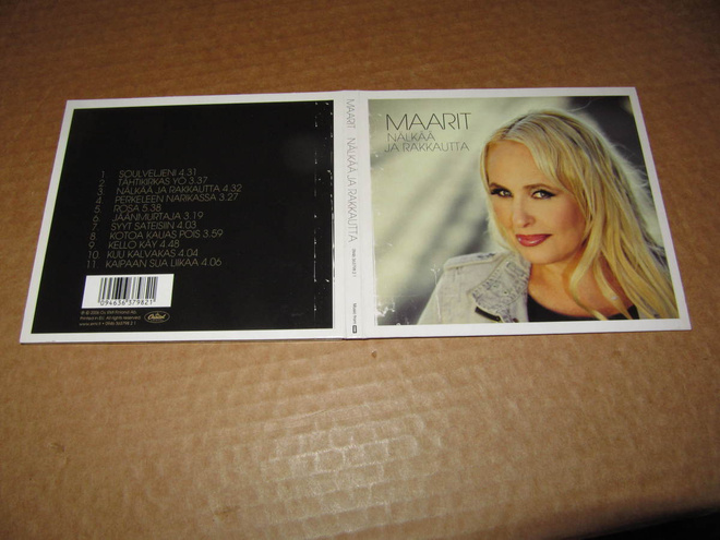 Maarit CD Nälkää ja Rakkautta v.2006