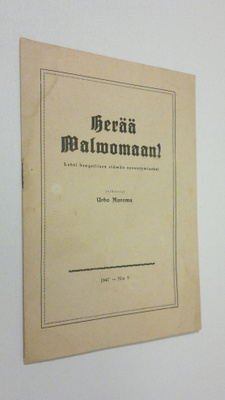 Herää valvomaan! N:o 9 1947