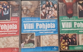 Villi Pohjola Kaudet 1-3  -DVD