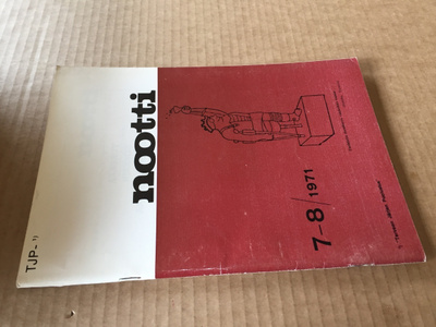 NOOTTI LEHTI 7-8/1971 HYVÄ