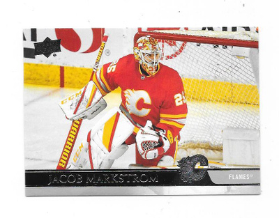 2020-21 Upper Deck #518 Jacob Markström Calgary Flames MV