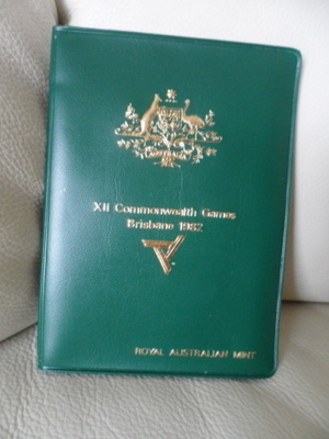 XII Commonwealth games Brisbane 1982 Proof 6 Coin Set