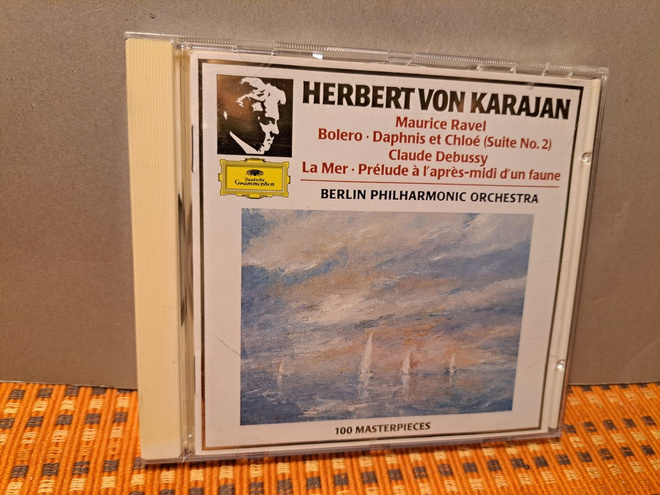 Ravel:Bolero,Daphnis/Debussy:La Mer-Von Karajan CD