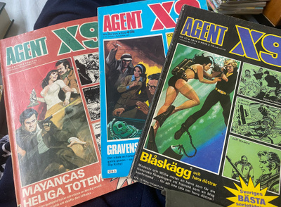 Agent X9 x 3 - Ruotsi