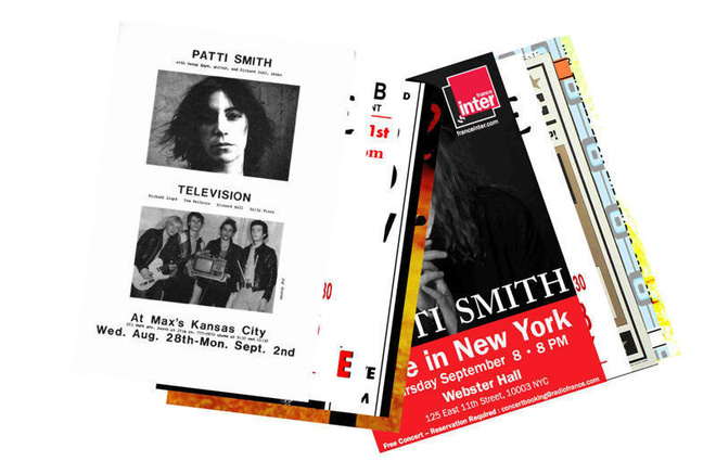 PATTI SMITH -- postikorttisetti   (Upea Lahja !!) #1