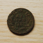 Venäjä, 1/2 kopeekkaa (Denga) ,1738 - pikkukuva 2