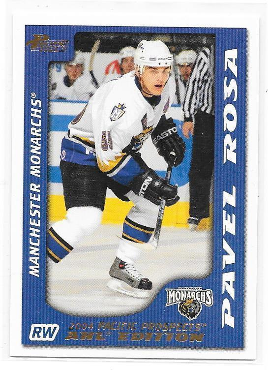2003-04 Pacific Prospects GOLD #52 Pavel Rosa Manc KÄRPÄT