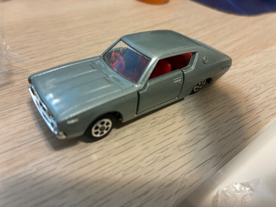 Nissan Datsun Skyline pikkuauto. Yonezawa Made Japan n 1/55