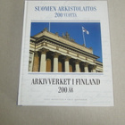 Suomen arkistolaitos 200 vuotta = Arkivverket i Finland 200 - pikkukuva 1