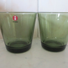IITTALA KARTIO 2 KPL LASIT korkeus 8cm - pikkukuva 1