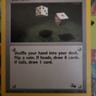 Gambler 60/62 Pokemon Fossil Set card - pikkukuva 1