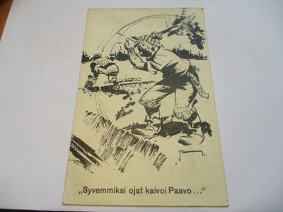Vesanto Syvemmiksi ojat kaivoi Paavo kp- 1941