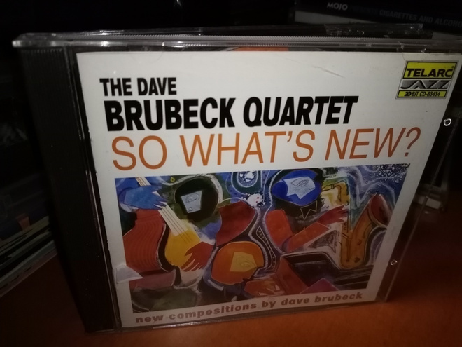 CD THE DAVE BRUBECK QUARTET : SO WHAT'S NEW ( SIS POSTIKULU)