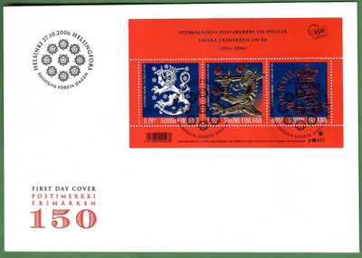 FDC-2006 Postimerkki 150 vuotta (115)