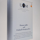 Human rights and Finland's foreign policy : report by Min... - pikkukuva 1