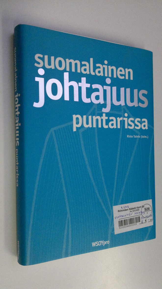 Risto Tainio : Suomalainen johtajuus puntarissa