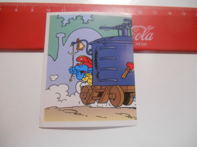 K16 Smurffit Panini tarra # 118