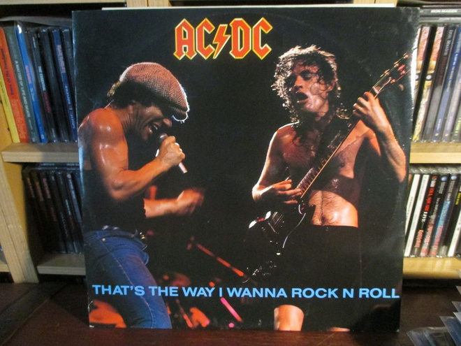 AC/DC:THAT'S  THE WAY I WANNA ROCK N ROLL  12"