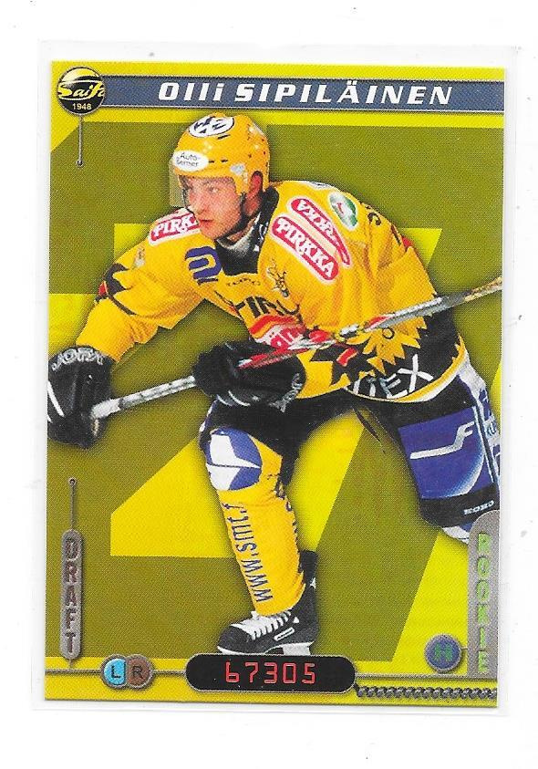 2000-01 Cardset #324 Olli Sipiläinen  Saipa
