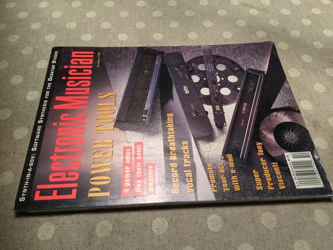ELECTRONIC MUSICIAN LEHTI 10/1995 HYVÄ