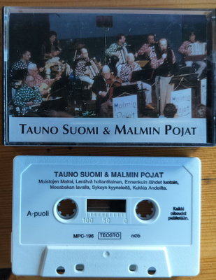 TAUNO SUOMI&MALMIN POJAT-Kasetti, MPC 196,v.1992