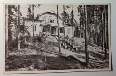 Punkaharjun Lomakylän huvilarakennus, p. 1946