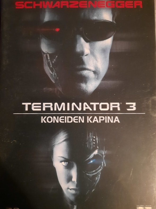 Terminator 3 - Koneiden kapina dvd (Swarzenegger)
