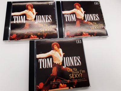 Tom Jones (3CD) MINT!! Da Ya Think I'm Sexy