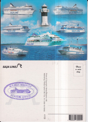Silja Line , sommitelmakortti . p90